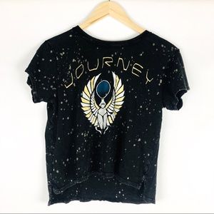 Luckybrand journey band t shirt